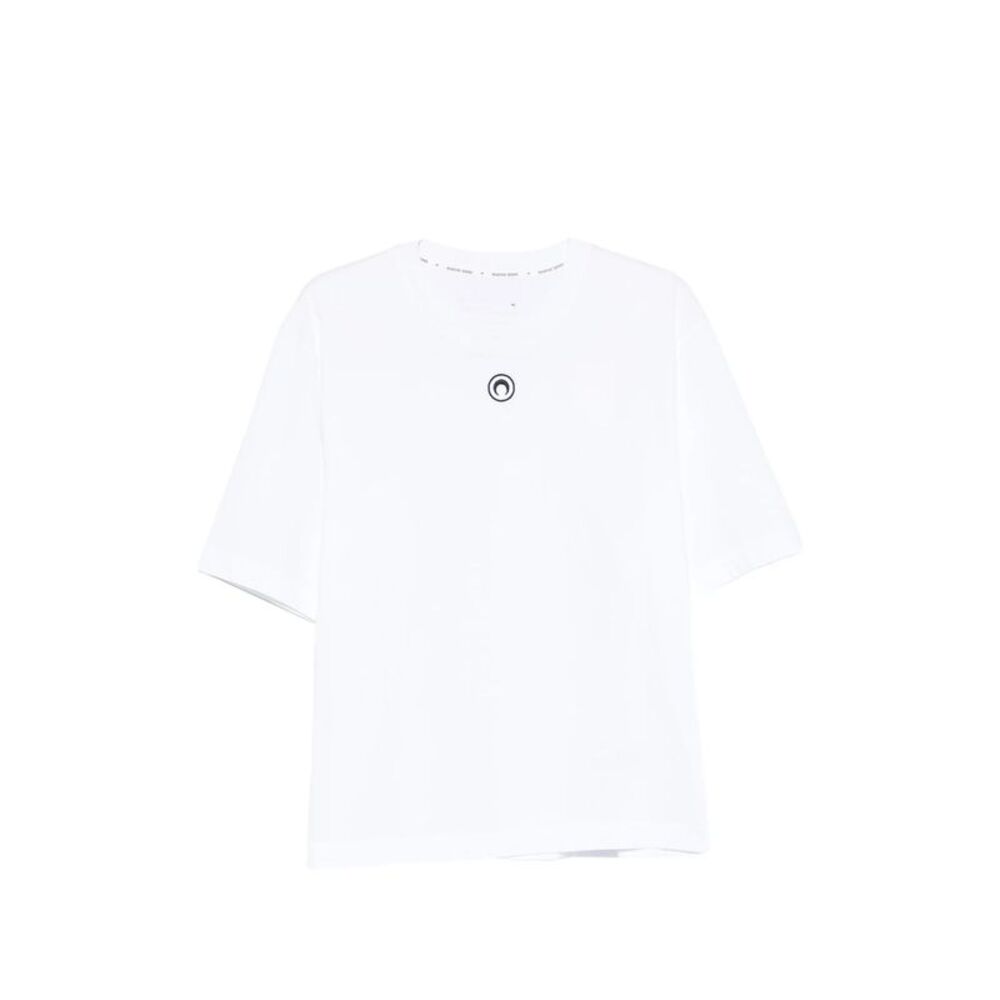Marine Serre White T-Shirts & Vests - T-Shirts Men